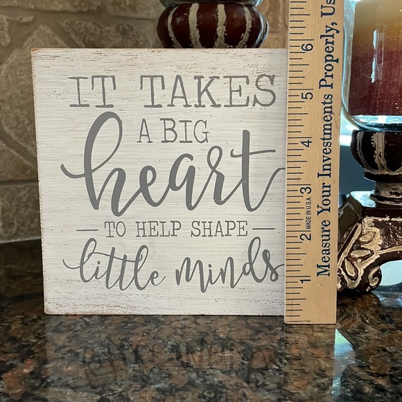 Decorative Wood Sign - Picture 3 of 8